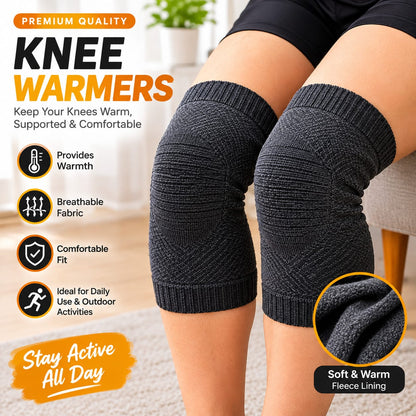 Premium Knee Warmers – Soft, Stretchable & Comfortable Knee Sleeves for Winter